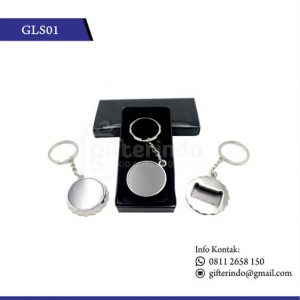 GLS01 Gantungan Kunci Stenlis Custom